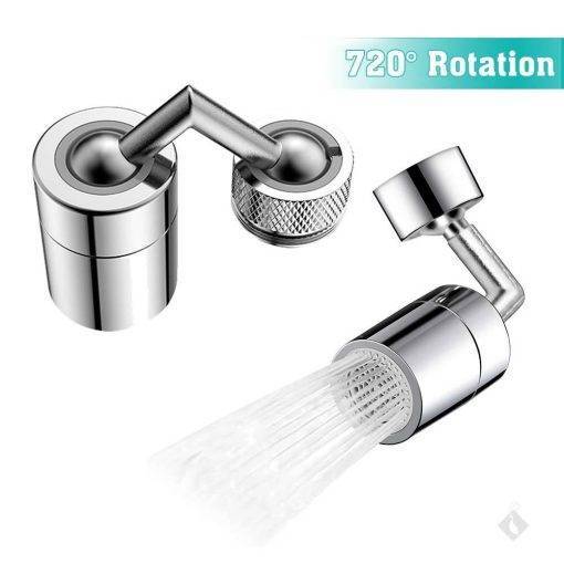 Aérateur de robinet pivotant à 720 degrés
